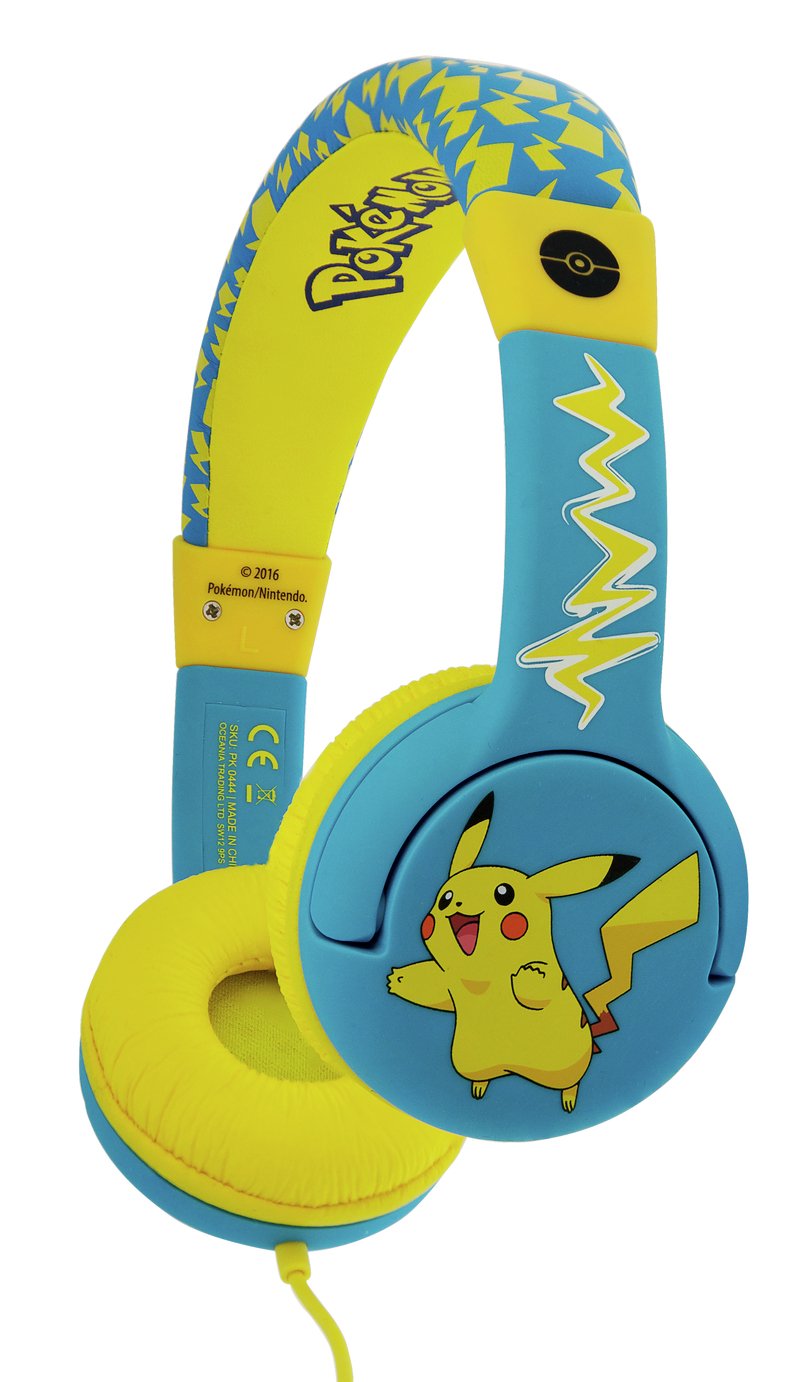 OTL Pokemon Junior Headphones - Blue. Review thumbnail