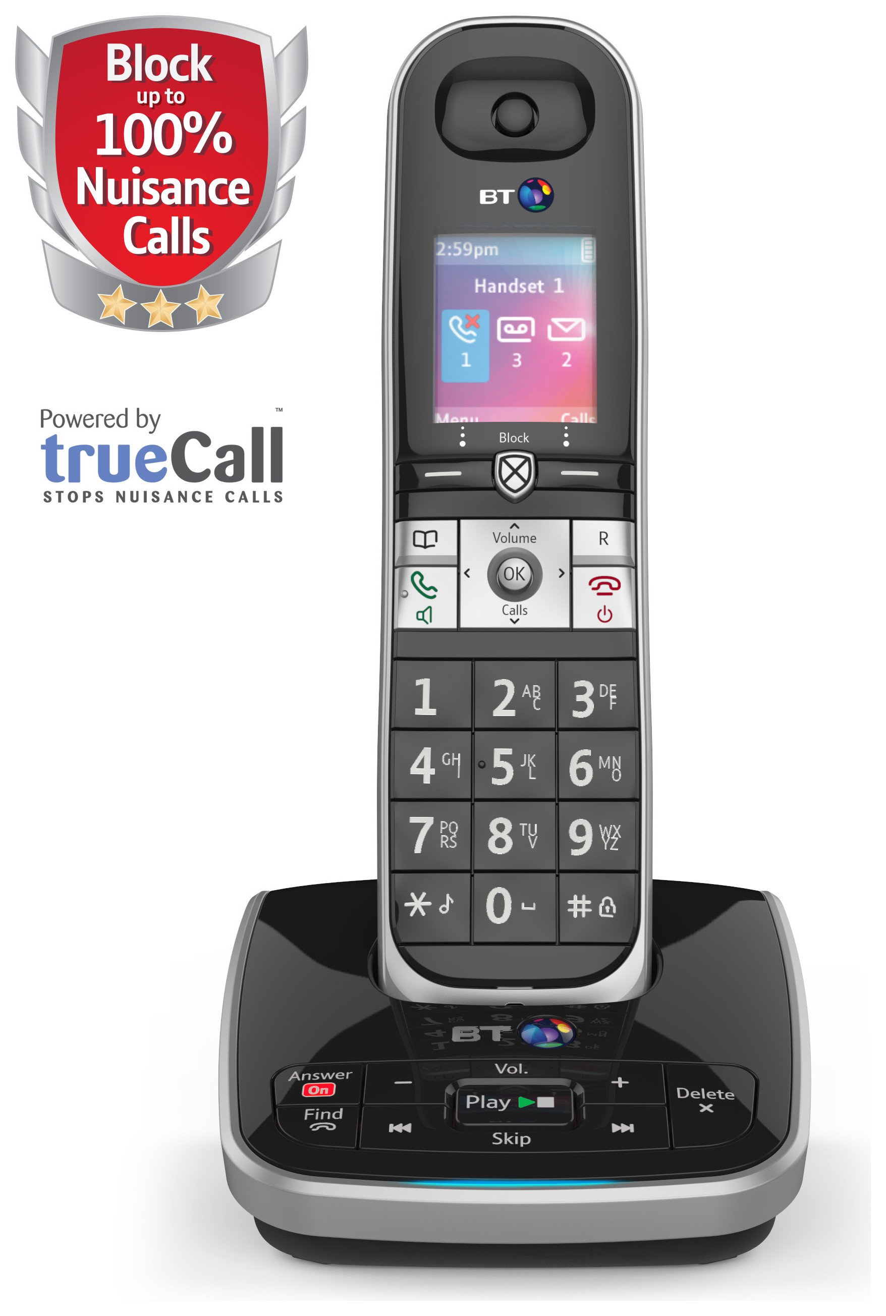 BT - 8610 - Cordless Telephone & Answer Machine - Single Review thumbnail