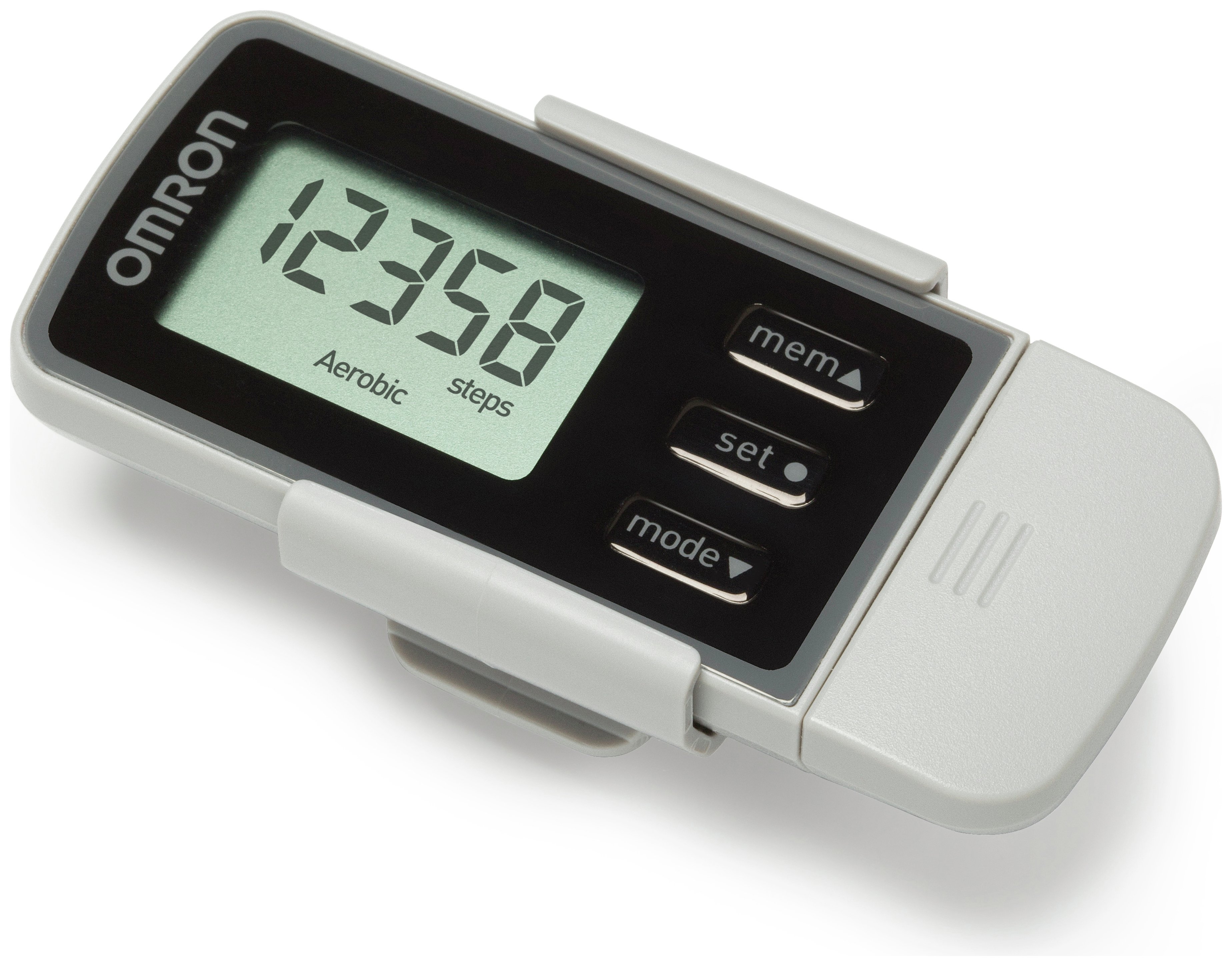 how to use omron walking style pedometer